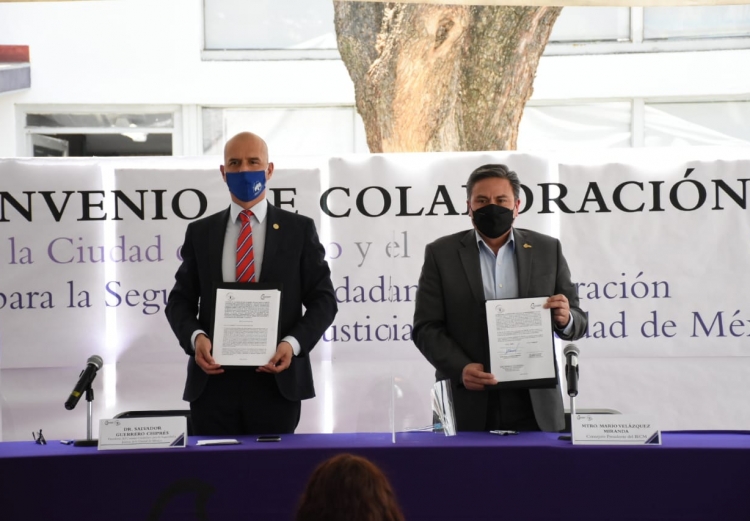JOINED FORCES WITH IECM TO GUARANTEE VIOLENCE FREE ELECTIONS 